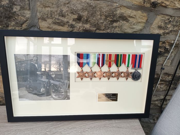 Stephen martin
Thank you so much Peter for the great job you have done framing and mounting my late grandfather's medals excellent work and five star service.