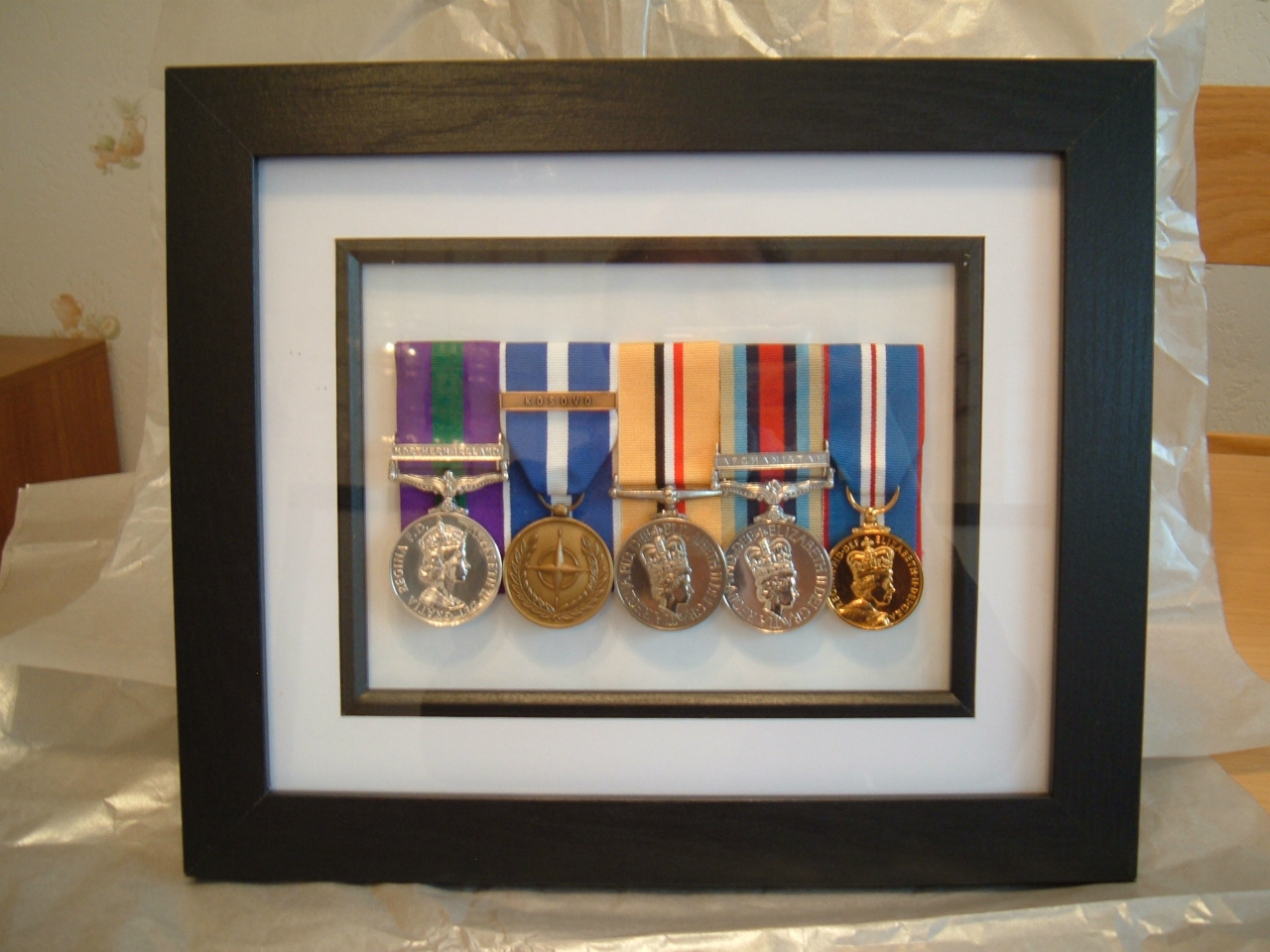 Framed Medal's 